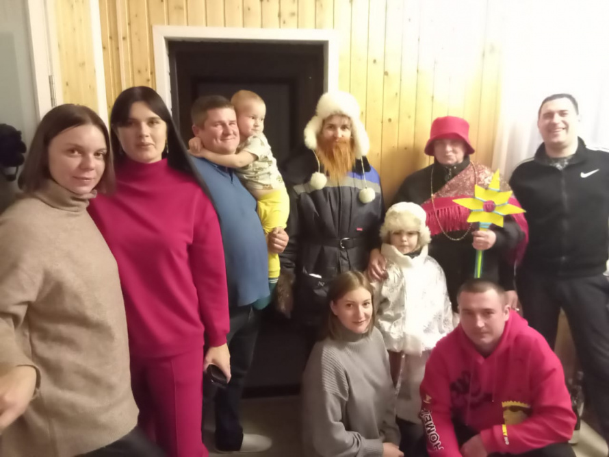 Рождественские колядки в Желаньинском СДК