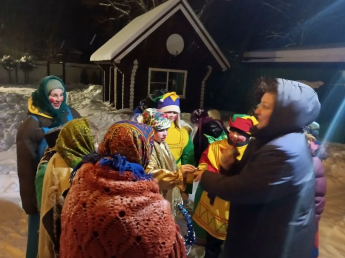 Рождественские колядки во Всходах