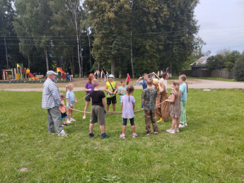 "Как играли в старину"